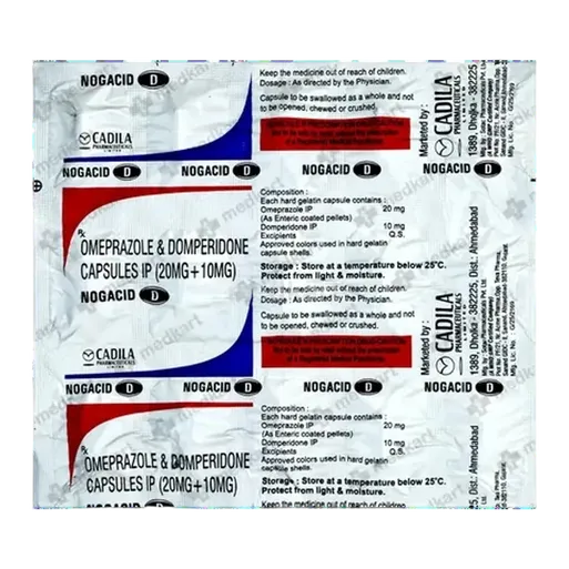 nogacid d capsule 15's